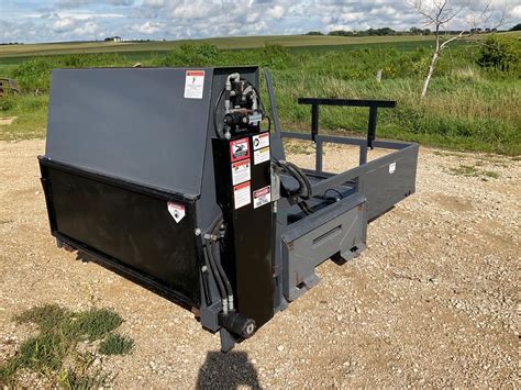 skid steer mounted bale processor|primor bale processors for sale.